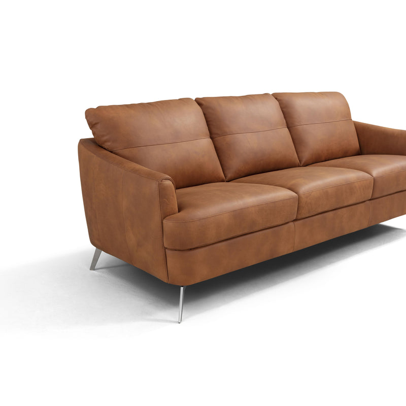 Acme Furniture Safi Stationary Fabric and Leather Look Sofa LV00216 IMAGE 3