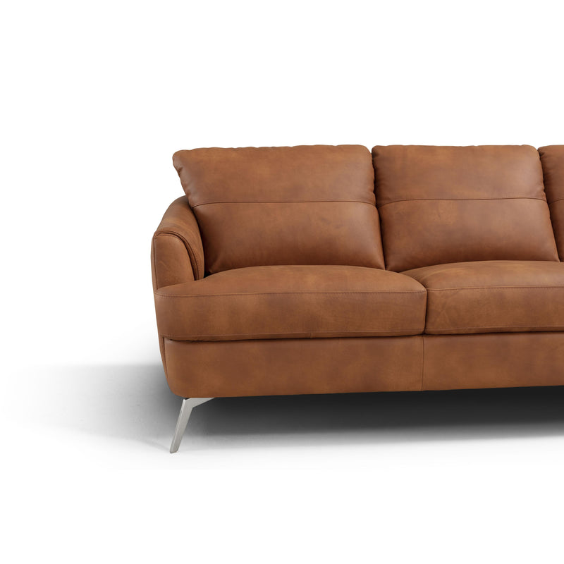 Acme Furniture Safi Stationary Fabric and Leather Look Sofa LV00216 IMAGE 4