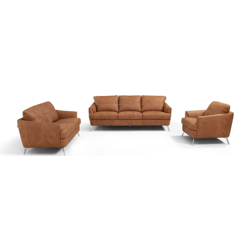 Acme Furniture Safi Stationary Fabric and Leather Look Sofa LV00216 IMAGE 6