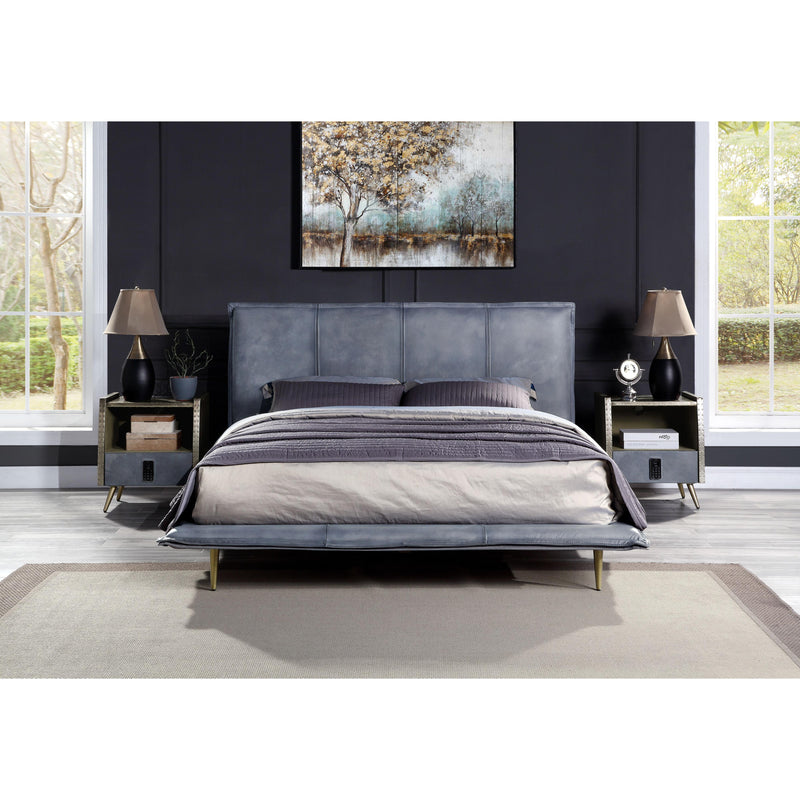Acme Furniture Metis King Upholstered Panel Bed BD00558EK IMAGE 4