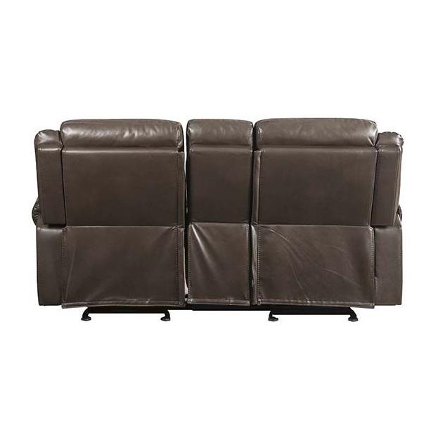 Acme Furniture Lydia Reclining Leather Air Loveseat LV00655 IMAGE 5