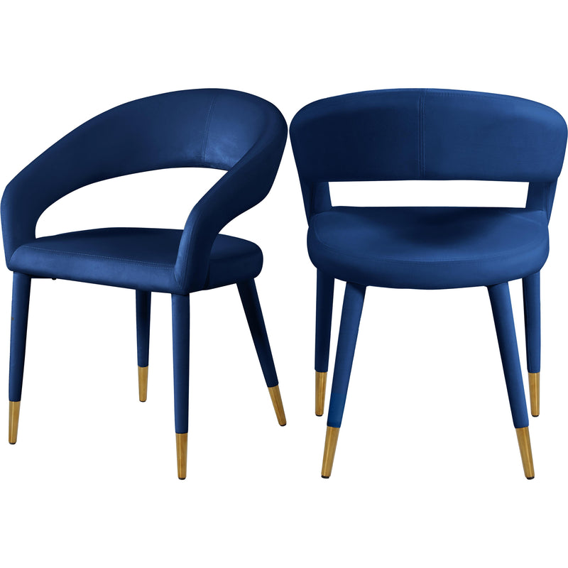 Meridian Destiny Dining Chair 537Navy-C IMAGE 1