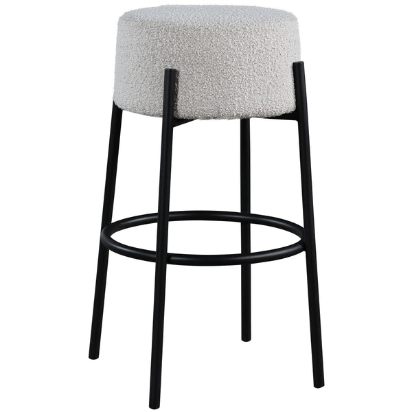 Meridian Avalon Pub Height Stool 822Cream-C IMAGE 1