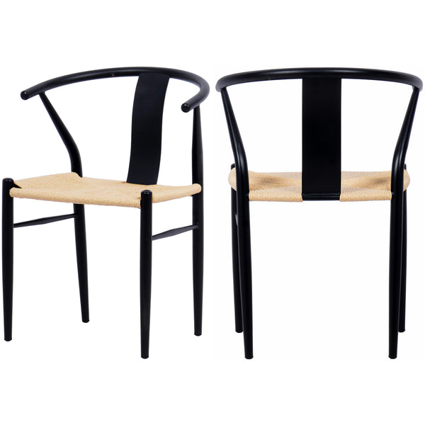 Meridian Beck Dining Chair 893Black-C IMAGE 1