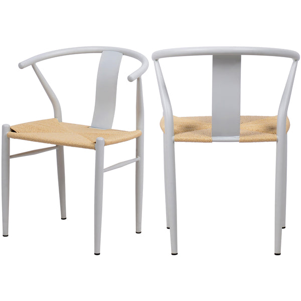 Meridian Beck Dining Chair 893White-C IMAGE 1