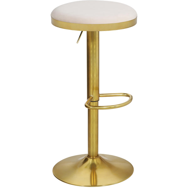 Meridian Brody Adjustable Height Stool 955Cream-C IMAGE 1