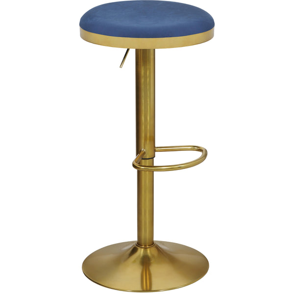 Meridian Brody Adjustable Height Stool 955Navy-C IMAGE 1