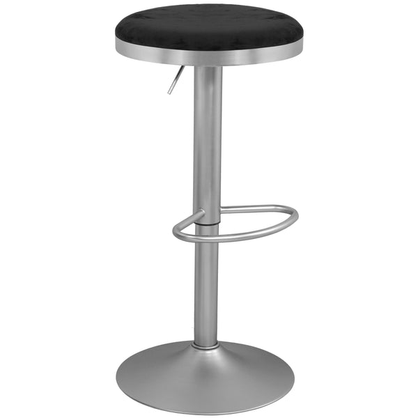 Meridian Brody Adjustable Height Stool 956Black-C IMAGE 1