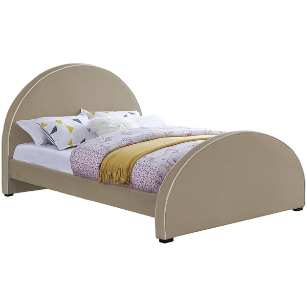 Meridian Brody Full Panel Bed BrodyBeige-F IMAGE 1