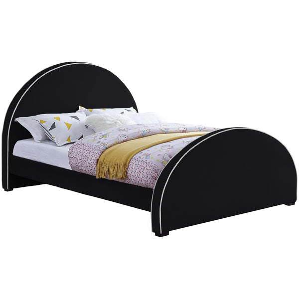 Meridian Brody King Panel Bed BrodyBlack-K IMAGE 1