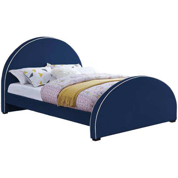 Meridian Brody King Panel Bed BrodyNavy-K IMAGE 1