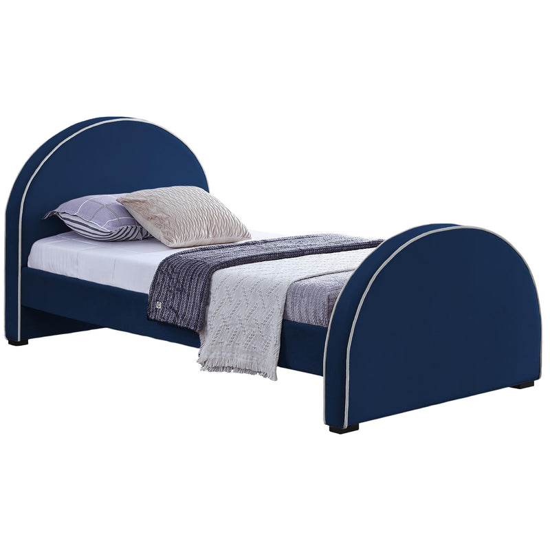 Meridian Brody Twin Panel Bed BrodyNavy-T IMAGE 1