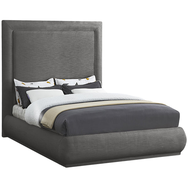 Meridian Brooke Queen Panel Bed BrookeGrey-Q IMAGE 1