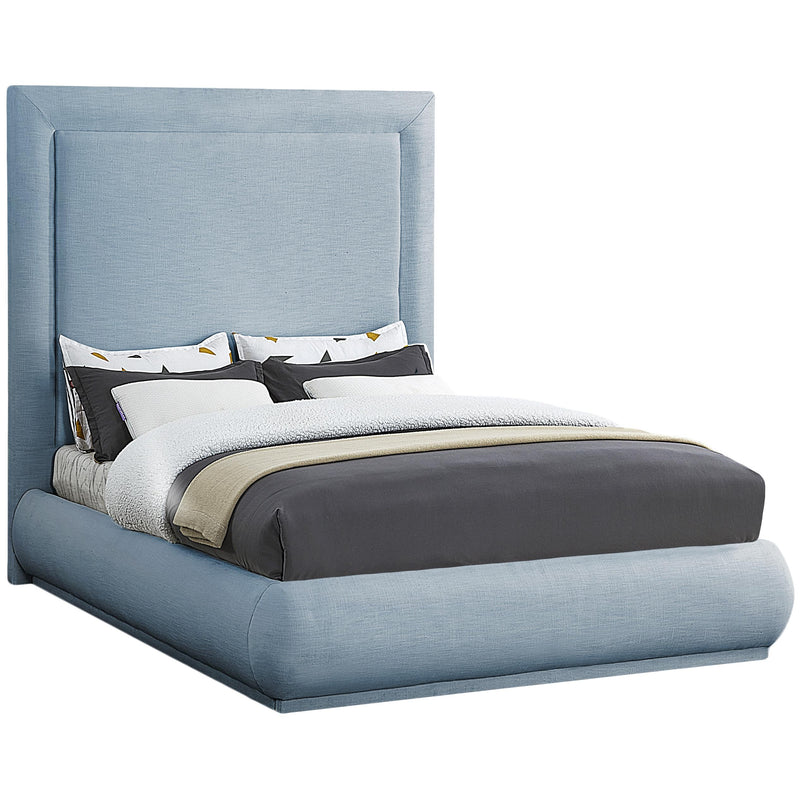 Meridian Brooke King Panel Bed BrookeSkyBlu-K IMAGE 1