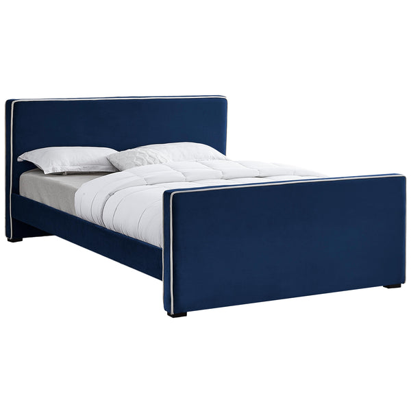 Meridian Dillard King Panel Bed DillardNavy-K IMAGE 1