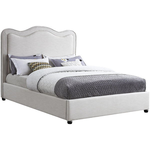 Meridian Felix Full Panel Bed FelixCream-F IMAGE 1