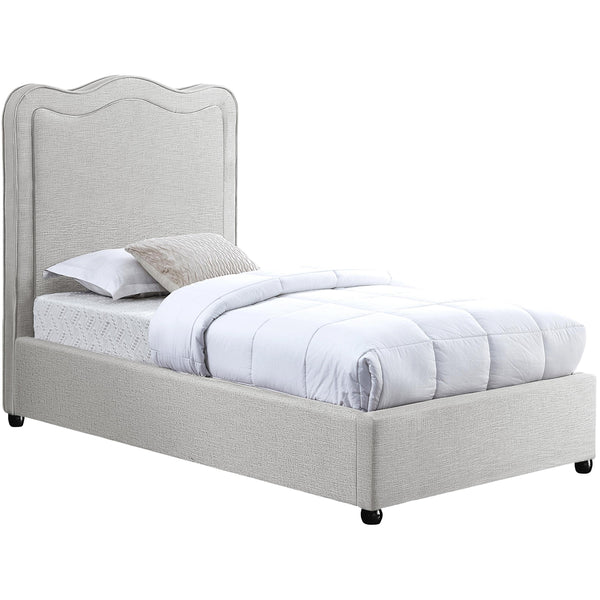 Meridian Felix Twin Panel Bed FelixCream-T IMAGE 1