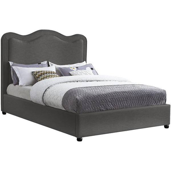 Meridian Felix Full Panel Bed FelixGrey-F IMAGE 1