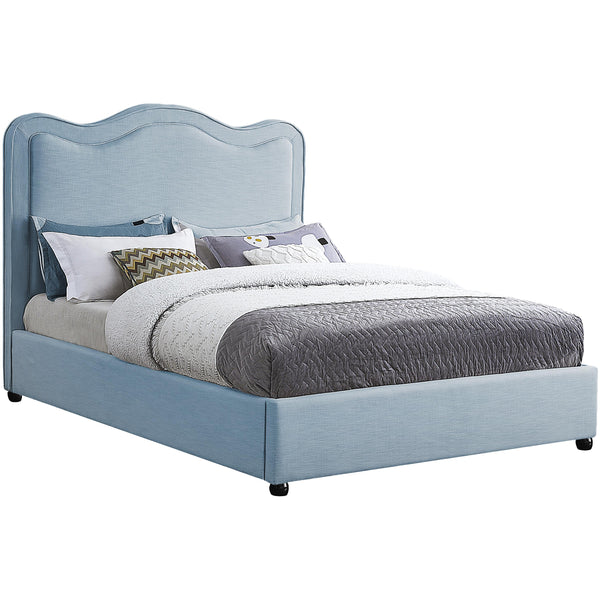 Meridian Felix Full Panel Bed FelixSkyBlu-F IMAGE 1