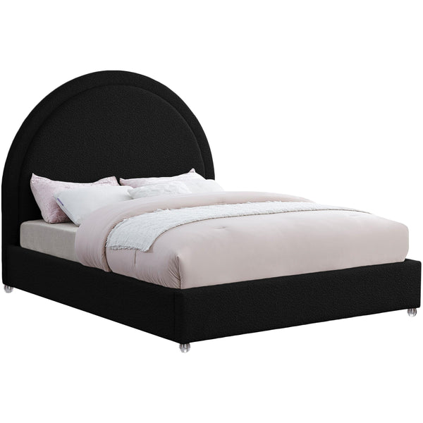 Meridian Milo Full Panel Bed MiloBlack-F IMAGE 1