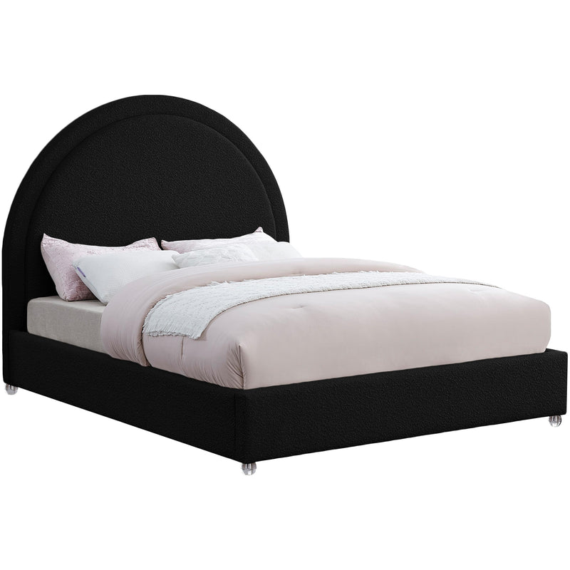 Meridian Milo King Panel Bed MiloBlack-K IMAGE 1