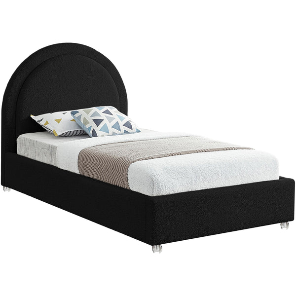 Meridian Milo Twin Panel Bed MiloBlack-T IMAGE 1