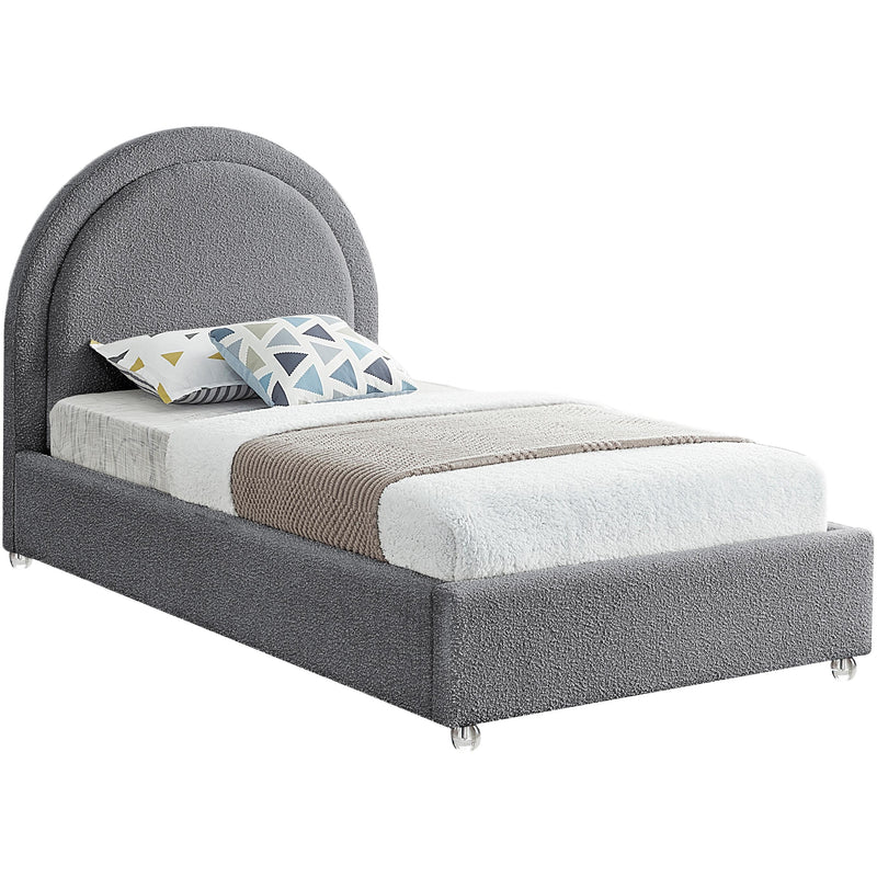 Meridian Milo Twin Panel Bed MiloGrey-T IMAGE 1