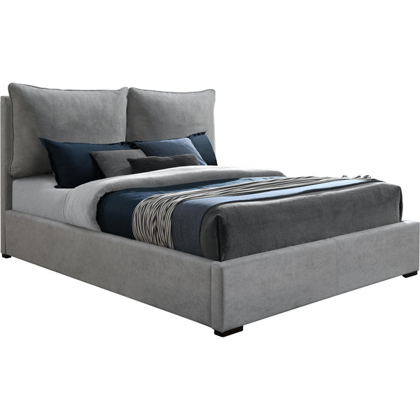 Meridian Misha King Panel Bed MishaGrey-K IMAGE 1