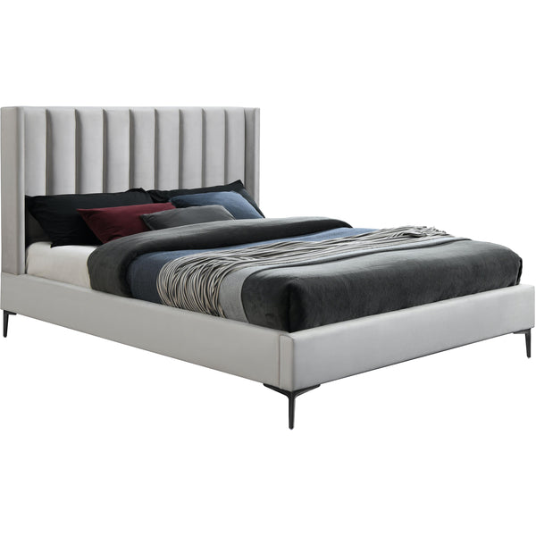 Meridian Nadia Full Panel Bed NadiaCream-F IMAGE 1