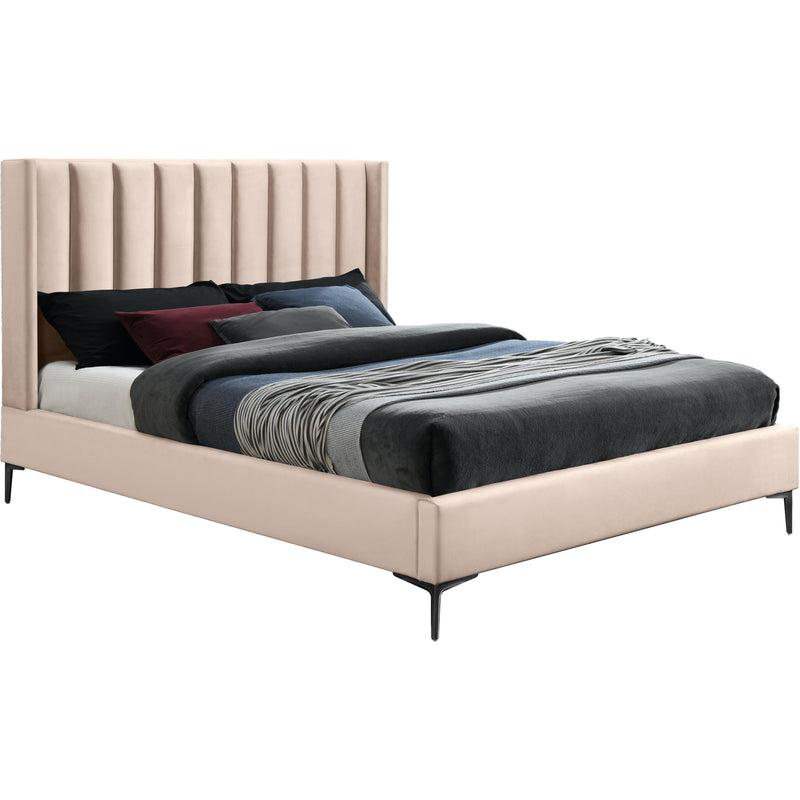 Meridian Nadia Full Panel Bed NadiaPink-F IMAGE 1