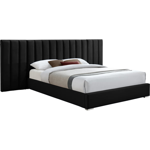 Meridian Pablo King Panel Bed PabloBlack-K IMAGE 1